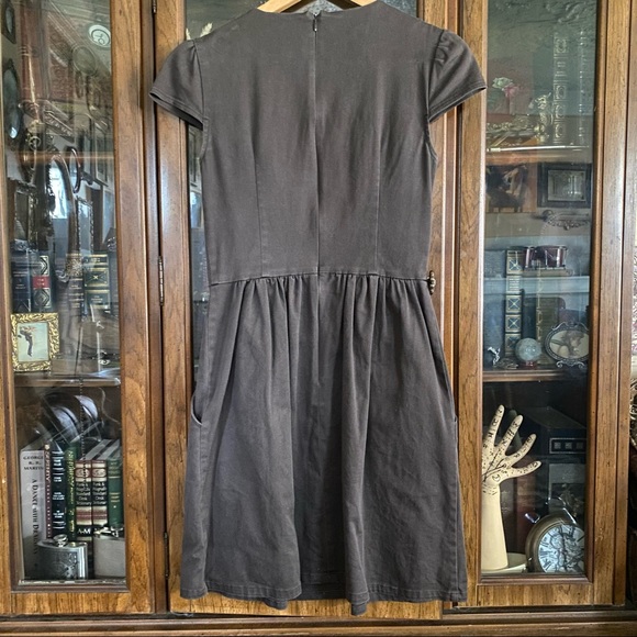 Birds of North America Low key Steampunk dress with pockets. Size M. - Picture 6 of 7